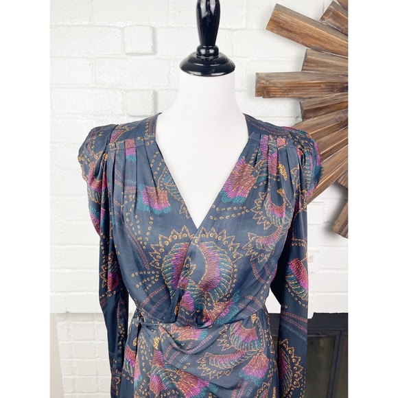 NWT Farm Rio Sequin Toucan Mini Dress - Picture 3 of 16